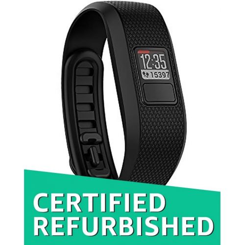  Amazon Renewed Garmin vivofit 3 Activity Tracker, Regular fit - Black (Renewed)