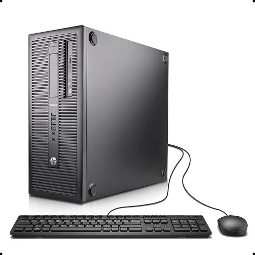  [아마존베스트]Amazon Renewed Fastest HP EliteDesk 800 G1 Business Tower Computer PC (Intel Ci5-4570 upto 3.9GHz, 16GB Ram, 1TB HDD + 120GB Brand New SSD, Wireless WIFI, Display Port, USB 3.0) Win 10 Pro (Renew