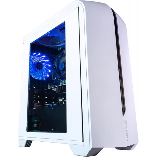  [아마존베스트]Amazon Renewed Periphio Portal Gaming PC Desktop Computer Tower, Intel Quad Core i5 3.2GHz, 8GB RAM, 128GB SSD + 500GB 7200 RPM HDD, Windows 10, AMD Radeon RX570 4GB DDR5, HDMI, Wi-Fi (Renewed)