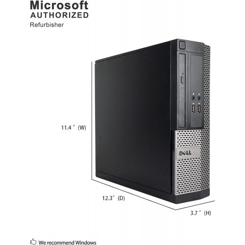  [아마존베스트]Amazon Renewed DELL OPTIPLEX 390 DT Desktop Computer, Intel Core I3-2100 3.1GHz, 8GB DDR3, 1TB, DVD, WIFI, HDMI, VGA, Bluetooth 4.0, Windows 10 Professional 64 Bit (Renewed)