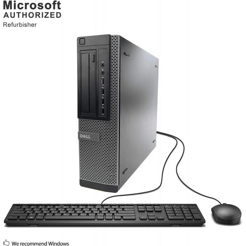  [아마존베스트]Amazon Renewed Desktop Computer Package, Quad Core i5 3.1GHz, 8GB Ram, 500GB, Dual 22inch LCD, DVD, WiFi, Keyboard, Mouse, Bluetooth, Windows 10 Pro Compatible with Dell OptiPlex 790 (Renewed)