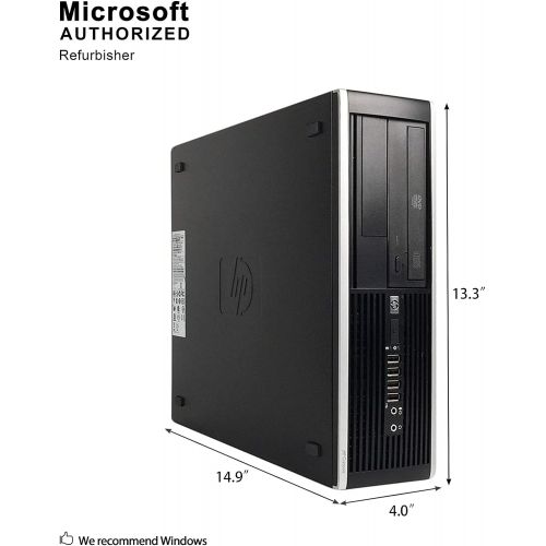  [아마존베스트]Amazon Renewed HP Elite 6300 SFF Small Form Factor Business Desktop Computer, Intel Quad-Core i7-3770 up to 3.9Ghz CPU, 16GB RAM, 256GB SSD, DVD, USB 3.0, Windows 10 Professional (Renewed)