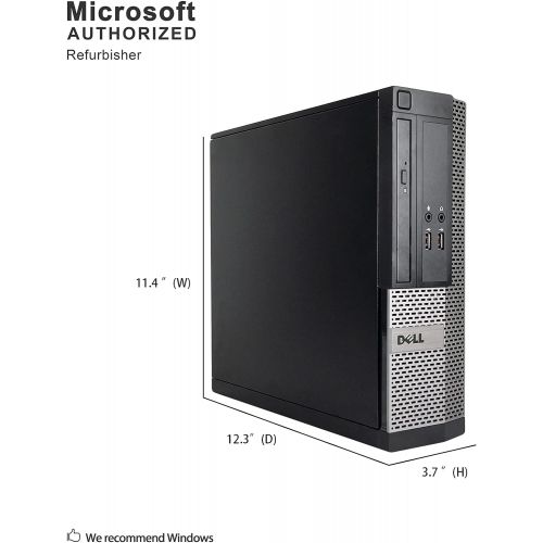  [아마존베스트]Amazon Renewed DELL OPTIPLEX 3010 SFF Desktop Computer,Intel Core I5-3470 up to 3.6G,8G DDR3,500G,DVD,WiFi,HDMI,VGA,BT 4.0,Win10Pro64(Renewed)-Multi-Language Support English/Spanish