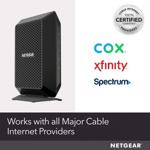  [아마존베스트]Amazon Renewed NETGEAR Cable Modem CM700 - Compatible with All Cable Providers Including Xfinity by Comcast, Spectrum, Cox | for Cable Plans Up to 500 Mbps | DOCSIS 3.0 (Renewed)