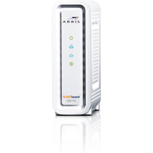  [아마존베스트]Amazon Renewed ARRlS Surfboard SB6190 DOCSIS 3.0 32 x 8 Cable Modem White Approved for Spectrum, Cox, Xfinity & Others (Renewed)