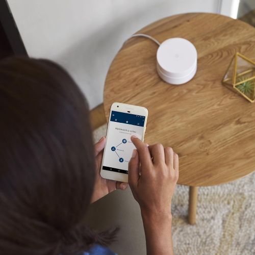  [아마존베스트]Amazon Renewed Google WiFi System, 1-Pack - Router Replacement for Whole Home Coverage - NLS-1304-25 (Renewed)