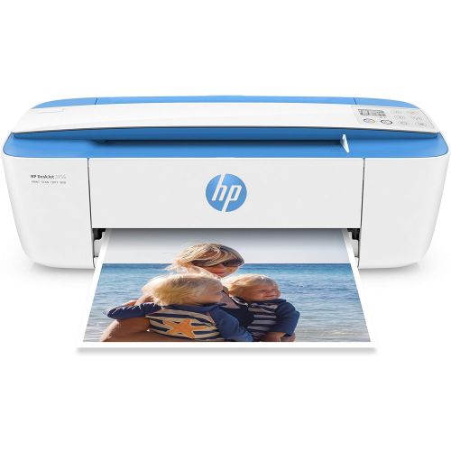  [아마존베스트]Amazon Renewed HP DeskJet 3755 Compact All-in-One Wireless Printer with Mobile Printing, HP Instant Ink & Amazon Dash Replenishment ready - Blue Accent (J9V90A) (Renewed)