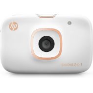 [아마존베스트]Amazon Renewed HP Sprocket 2-in-1 Portable Photo Printer & Instant Camera, print social media photos on 2x3 sticky-backed paper (2FB96A) (Renewed)