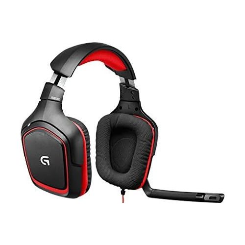  [아마존베스트]Amazon Renewed Logitech G230 Stereo Gaming Headset  On-Cable Controls  Surround Sound Audio  Sports-Performance Ear Pads  Rotating Ear Cups  Light Weight Design (Renewed)