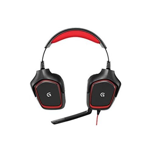  [아마존베스트]Amazon Renewed Logitech G230 Stereo Gaming Headset  On-Cable Controls  Surround Sound Audio  Sports-Performance Ear Pads  Rotating Ear Cups  Light Weight Design (Renewed)
