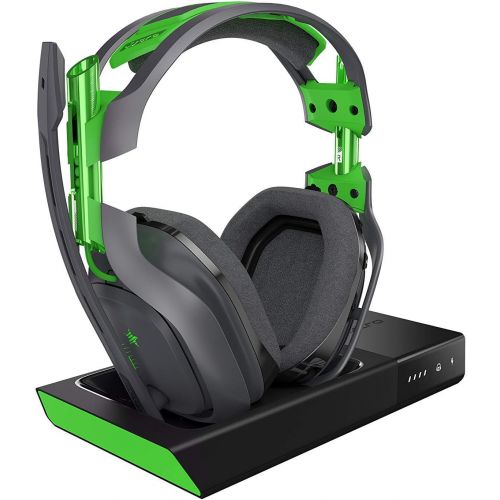  [아마존베스트]Amazon Renewed ASTRO Gaming A50 Wireless Dolby Gaming Headset - Black/Green - Xbox One + PC (Renewed)