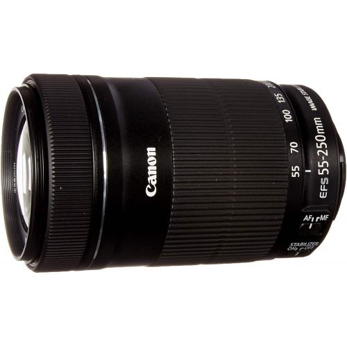  [아마존베스트]Amazon Renewed Canon EF-S 55-250mm F4-5.6 is STM Lens for Canon SLR Cameras (Renewed)