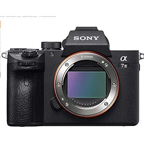  [아마존베스트]Amazon Renewed Sony a7 III Full-Frame Mirrorless Interchangeable-Lens Camera Optical with 3-Inch LCD, Black (ILCE7M3/B) (Renewed)