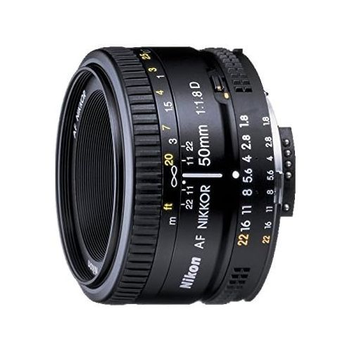  [아마존베스트]Amazon Renewed Nikon AF FX NIKKOR 50mm f/1.8D Lens for Nikon DSLR Cameras (Renewed)