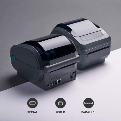  [아마존베스트]Amazon Renewed Zebra - GX420d Direct Thermal Desktop Printer for Labels, Receipts, Barcodes, Tags, and Wrist Bands - Print Width of 4 in - USB, Serial, and Parallel Port Connectivity (Renewed)