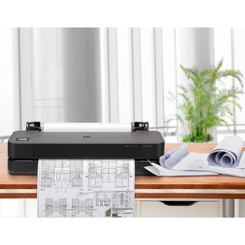  [아마존베스트]Amazon Renewed HP DesignJet T250 Large Format Compact Wireless Plotter Printer - 24, with Modern Office Design (5HB06A) (Renewed)