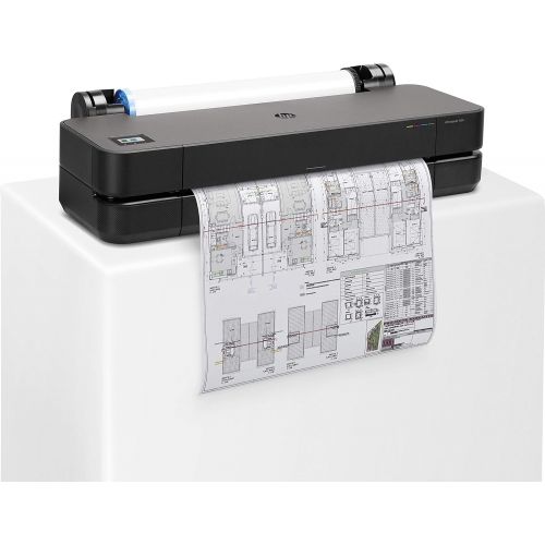  [아마존베스트]Amazon Renewed HP DesignJet T250 Large Format Compact Wireless Plotter Printer - 24, with Modern Office Design (5HB06A) (Renewed)