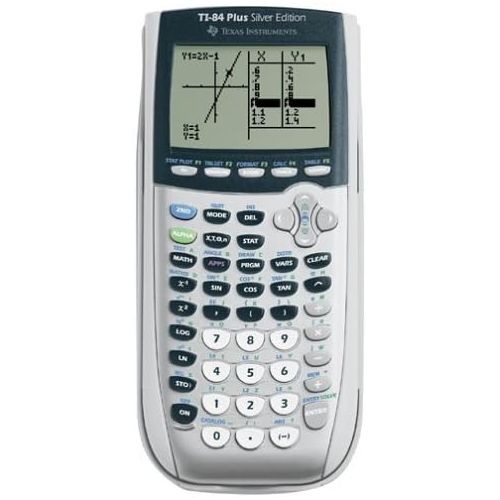  [아마존베스트]Amazon Renewed Texas Instruments TI-84 Plus Silver Edition Graphing Calculator, Silver (Renewed)