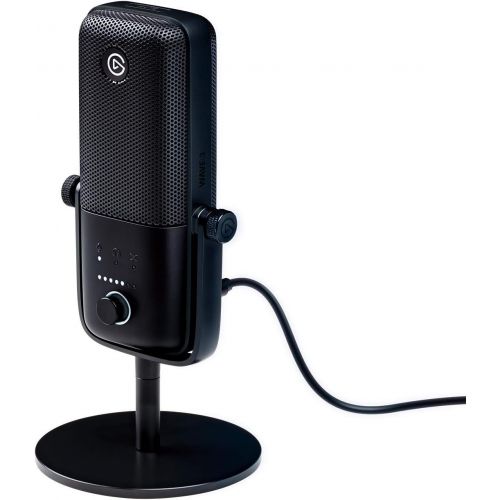  Amazon Renewed Elgato Wave:3 - USB Condenser Microphone and Digital Mixer for Streaming, Recording, Podcasting - Clipguard, Capacitive Mute, Plug & Play for PC/Mac (Renewed)