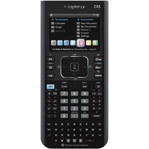  Amazon Renewed Texas Instruments Nspire CX CAS Graphing Calculator (Renewed)