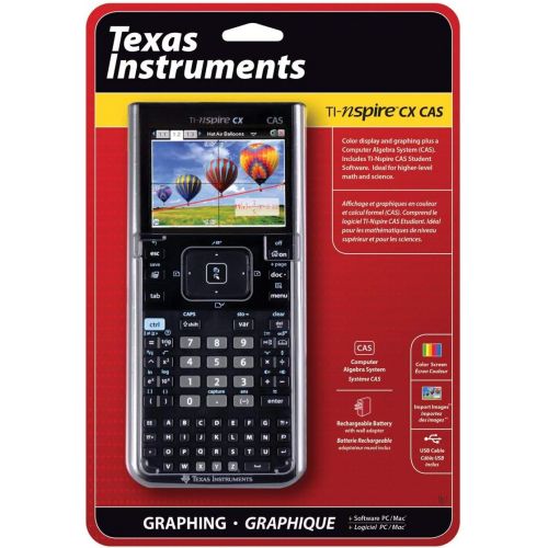  Amazon Renewed Texas Instruments Nspire CX CAS Graphing Calculator (Renewed)