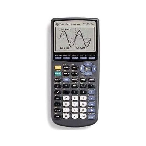  Amazon Renewed Texas Instruments TI-83 Plus Graphing Calculator (Renewed)