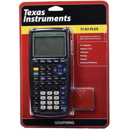  Amazon Renewed Texas Instruments TI-83 Plus Graphing Calculator (Renewed)
