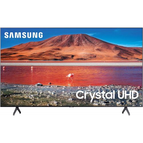  Amazon Renewed SAMSUNG 60-inch Class Crystal UHD TU7000 Series - 4K UHD HDR Smart TV UN60TU7000FXZA, 2021 Model (Renewed)