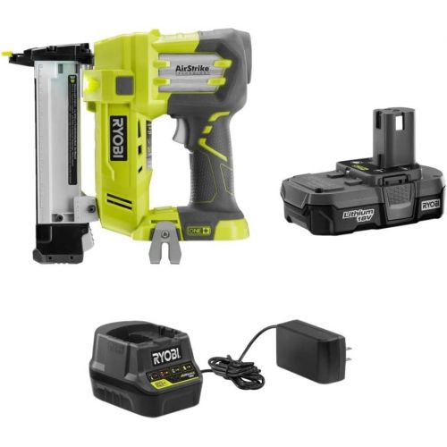  [아마존베스트]Amazon Renewed Ryobi 18v Air Strike 3/8-1-1/2in Cordless Stapler P360 + (1) Battery & Charger (Renewed)