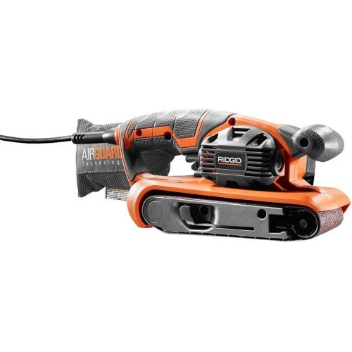  [아마존베스트]Amazon Renewed Ridgid 6.5 Amp Corded 3 in. x 18 in. Variable Speed Belt Sander with AIRGUARD Technology, R27401, (Bulk Packaged, Non-Retail Packaging) (Renewed)