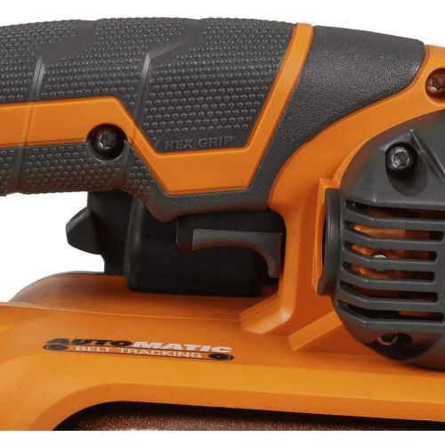  [아마존베스트]Amazon Renewed Ridgid 6.5 Amp Corded 3 in. x 18 in. Variable Speed Belt Sander with AIRGUARD Technology, R27401, (Bulk Packaged, Non-Retail Packaging) (Renewed)