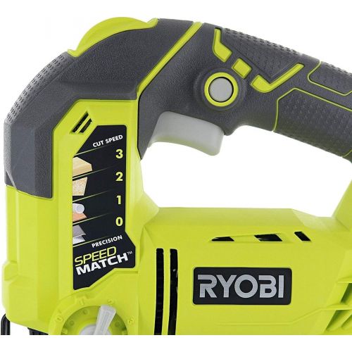  [아마존베스트]Amazon Renewed Ryobi 18 Volt Cordless Lithium Variable Speed Jig Saw - P523 (Bulk Packaged)(Tool Only) (Renewed)