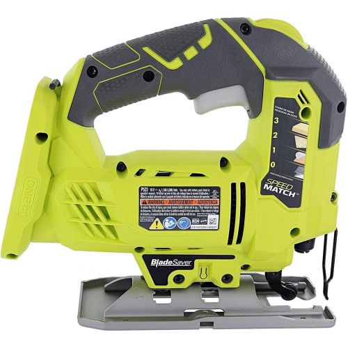  [아마존베스트]Amazon Renewed Ryobi 18 Volt Cordless Lithium Variable Speed Jig Saw - P523 (Bulk Packaged)(Tool Only) (Renewed)