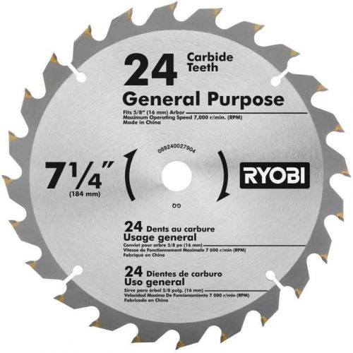  [아마존베스트]Amazon Renewed RYOBI 18-Volt ONE+ Cordless 7-1/4 in. Compound Miter Saw (Tool Only) with Blade (Renewed)