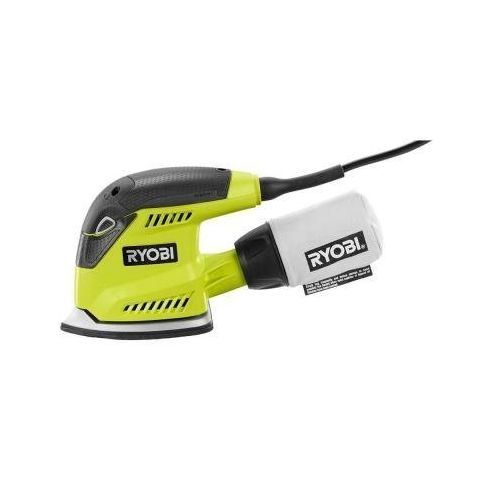  Amazon Renewed Ryobi ZRCFS1503GK 1.2 Amp Corner Cat Finish Sander (Green) by Ryobi (Renewed)