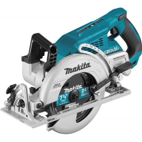  Amazon Renewed Makita XSR01Z 18V X2 LXT Lithium-Ion 36V Brushless Cordless Rear Handle 7-1/4 Circular Saw, Tool Only (Renewed)