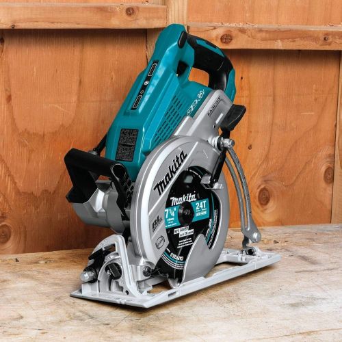  Amazon Renewed Makita XSR01Z 18V X2 LXT Lithium-Ion 36V Brushless Cordless Rear Handle 7-1/4 Circular Saw, Tool Only (Renewed)