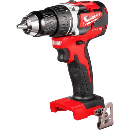  Amazon Renewed Milwaukee M18 18-Volt Lithium-Ion Brushless Cordless 1/2 Inch Compact Drill/Driver (Tool-Only) 2801-20 (Renewed)