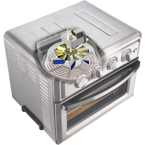  [아마존베스트]Amazon Renewed Cuisinart TOA-60 Air Fryer Toaster Oven, Silver (Renewed)