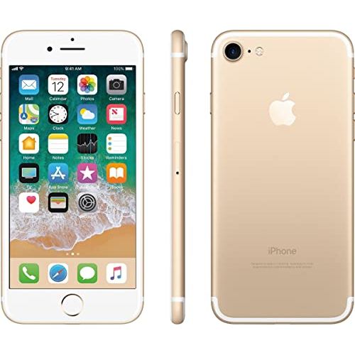  [아마존베스트]Amazon Renewed Apple iPhone 7 32GB Unlocked GSM Quad-Core Phone w/ 12MP Camera - Gold (Renewed)