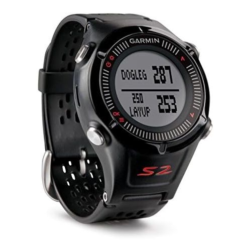  [아마존베스트]Amazon Renewed Garmin Approach S2 GPS Golf Watch Rangefinder Shot Counter Digital Score Card (Certified Refurbished)