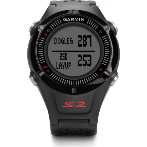  [아마존베스트]Amazon Renewed Garmin Approach S2 GPS Golf Watch Rangefinder Shot Counter Digital Score Card (Certified Refurbished)