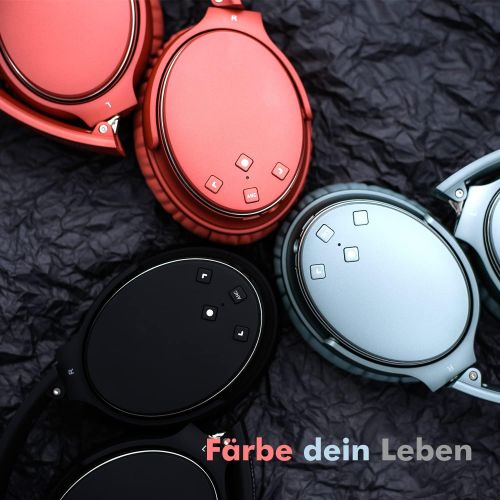  [아마존베스트]Amazon Renewed Noise Cancelling Kopfhoerer Leichte, Srhythm NC25 Over Ear ANC, Eingebaut Mikro, HiFi, CVC6.0 fuer Alle Gerate mit Bluetooth (Generalueberholt)