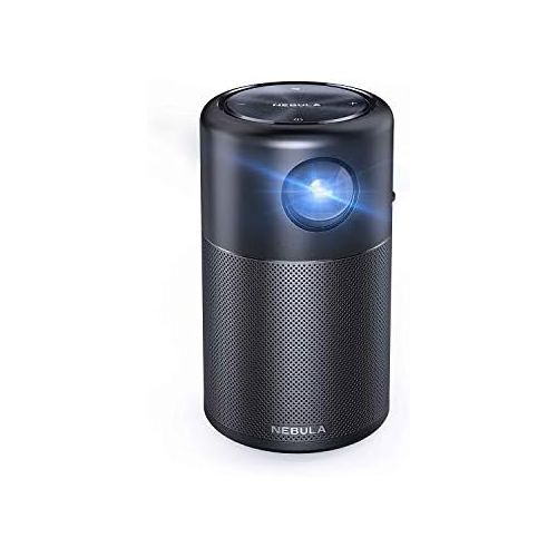  [아마존베스트]-Service-Informationen Anker Nebula Capsule Projector, Smart Portable Projector with Wi-Fi Pico, 360° Speaker for Android 7.1, 4 Hours Battery Life, with Appropriate App (Refurbished)