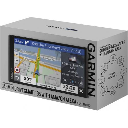 가민 Amazon Renewed DriveSmart 65 with Amazon Alexa MT S, EU, GPS (Generalueberholt)