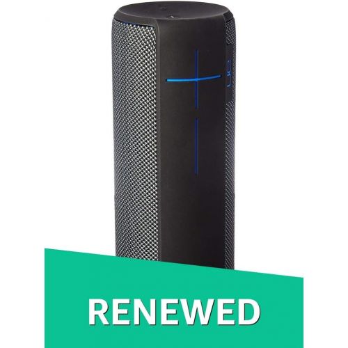  Ultimate Ears UE MEGABOOM Charcoal Black Wireless Bluetooth Speaker (Charcoal Black, Certified Refurbished)