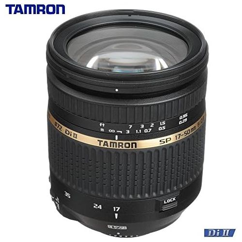 탐론 Tamron SP AF 17-50mm F2 8 XR Di II VC LD Lens for Nikon AF AFB005NII-700 - (Certified Refurbished)