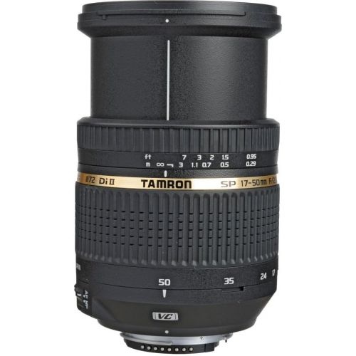 탐론 Tamron SP AF 17-50mm F2 8 XR Di II VC LD Lens for Nikon AF AFB005NII-700 - (Certified Refurbished)