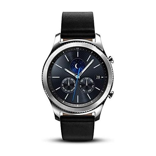 삼성 Samsung Gear S3 Classic Smartwatch (Bluetooth), SM-R770NZSAXAR US Version with Warranty (Certified Refurbished)