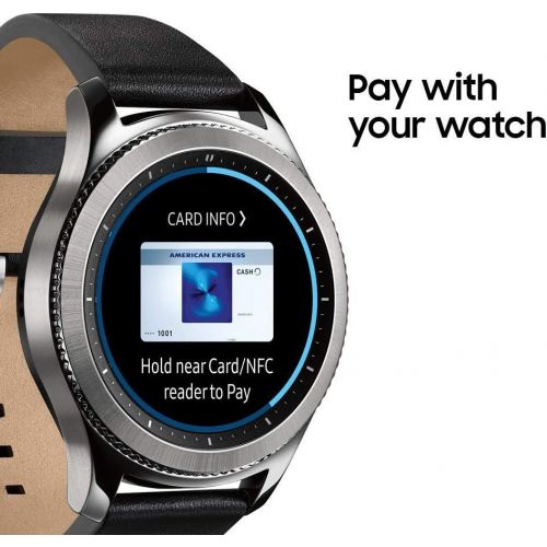 삼성 Samsung Gear S3 Classic Smartwatch (Bluetooth), SM-R770NZSAXAR US Version with Warranty (Certified Refurbished)